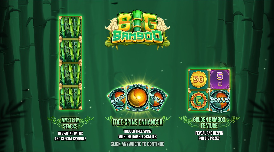 Big Bamboo gratis spielen ohne anmeldung